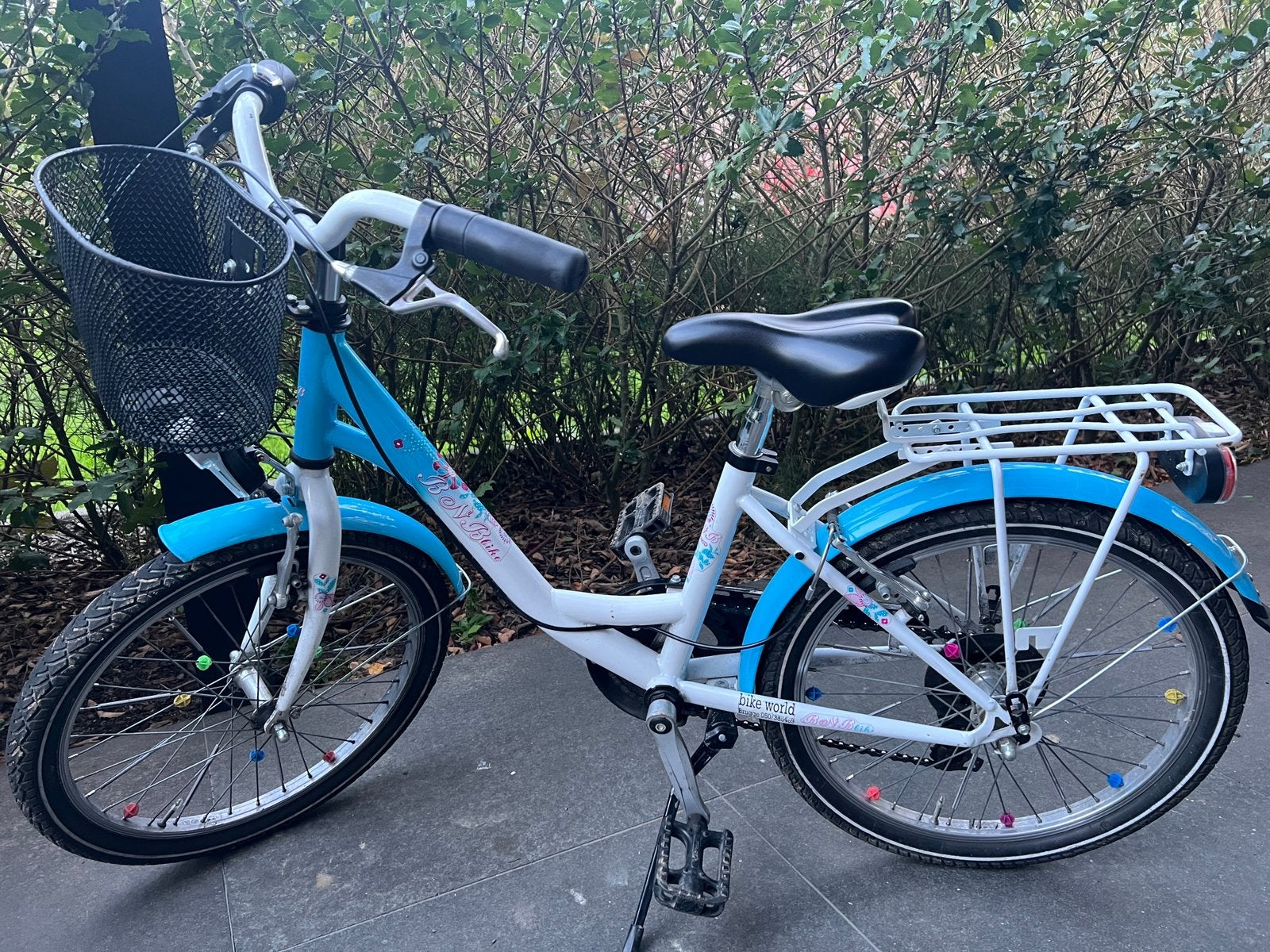 Meisjesfiets 20 inch met shimanoversnellingen, Vélos & Vélomoteurs, Vitesses, Frein sur jante, Utilisé, 20 pouces
