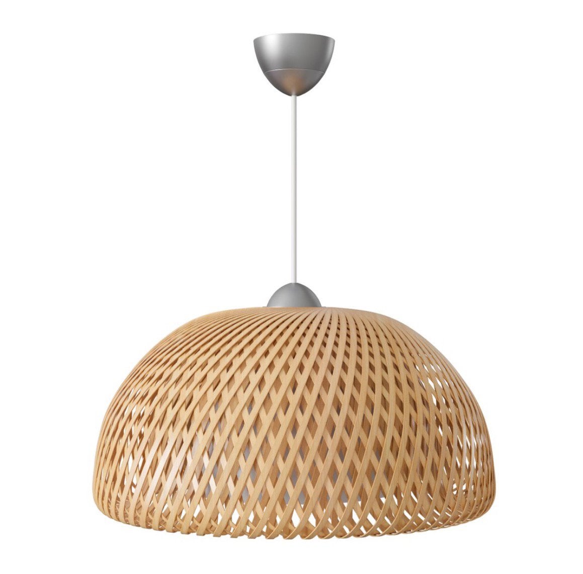 Bamboe Ikea Boja lamp, Huis en Inrichting, Ophalen, Zo goed als nieuw