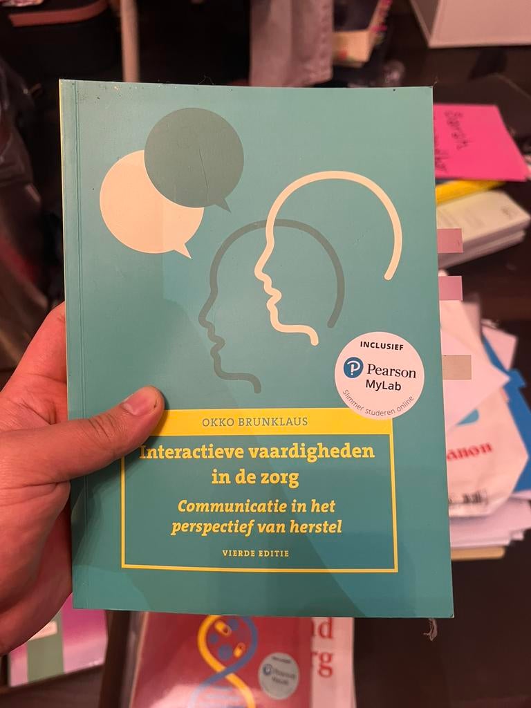 Interactieve vaardigheden in de zorg, Boeken, Ophalen, Zo goed als nieuw