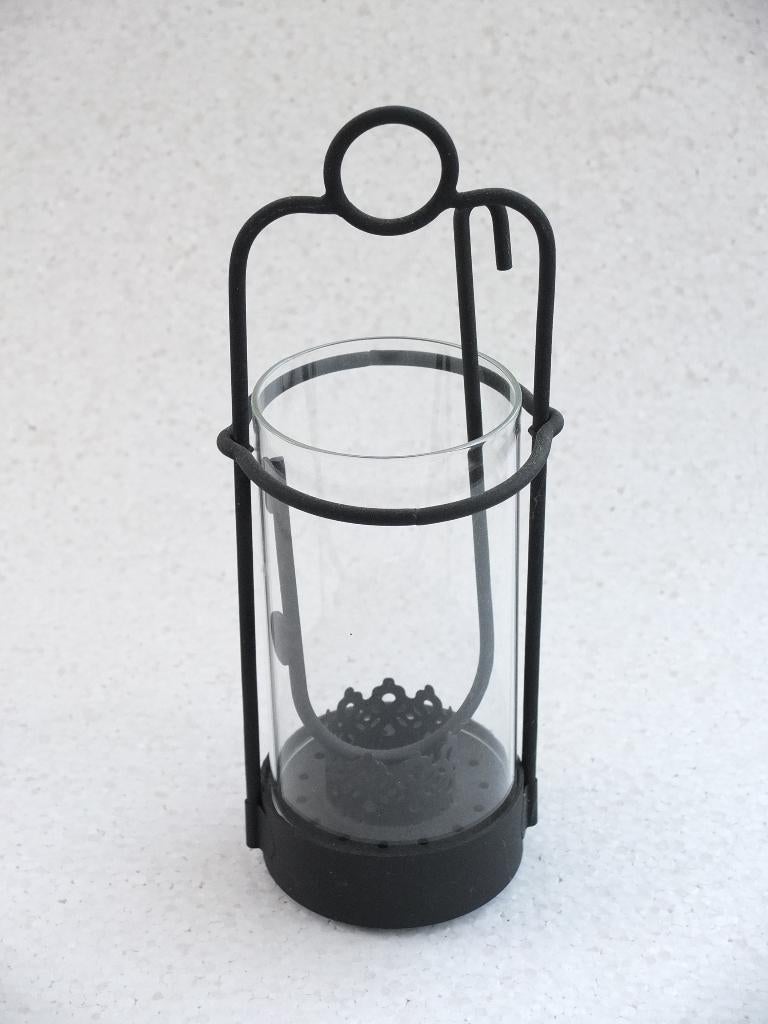 Photophore, Enlèvement, Comme neuf, Noir, Métal