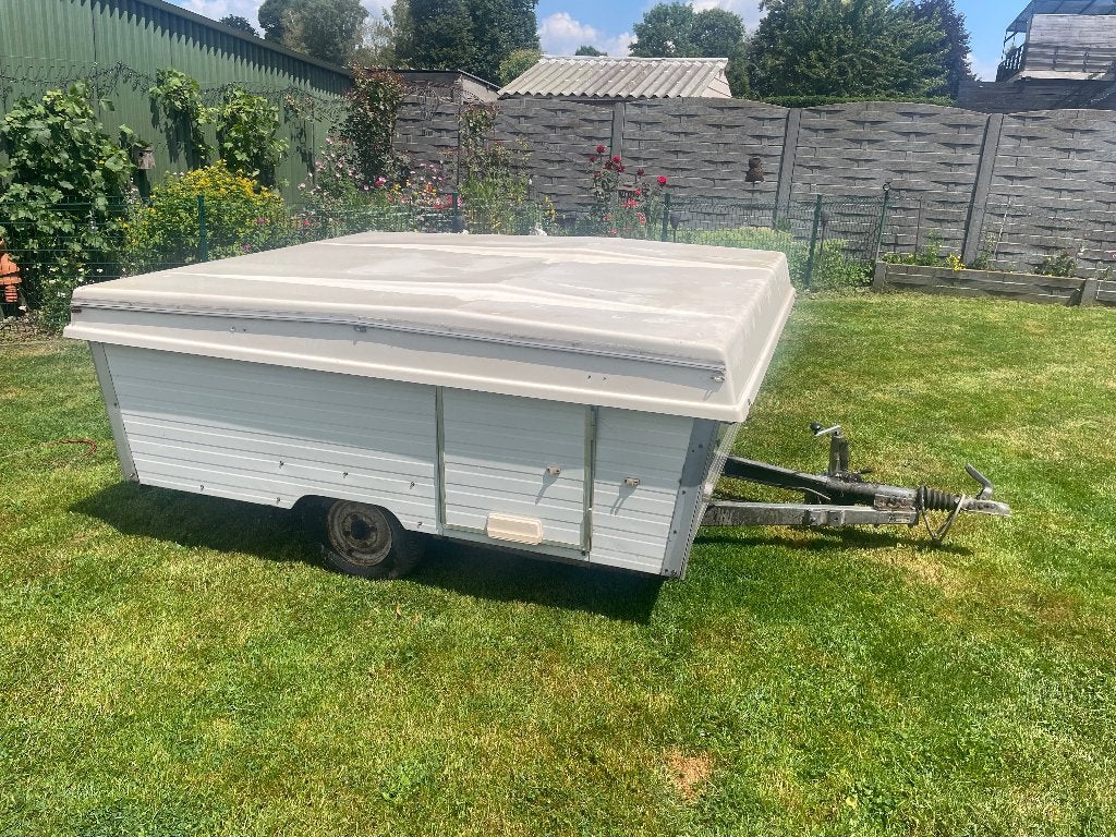 Plooicaravan castia Joliette met voortent, Caravans en Kamperen, Vouwwagens, Overige merken, tot en met 4, Overige kleuren, Aanwezig