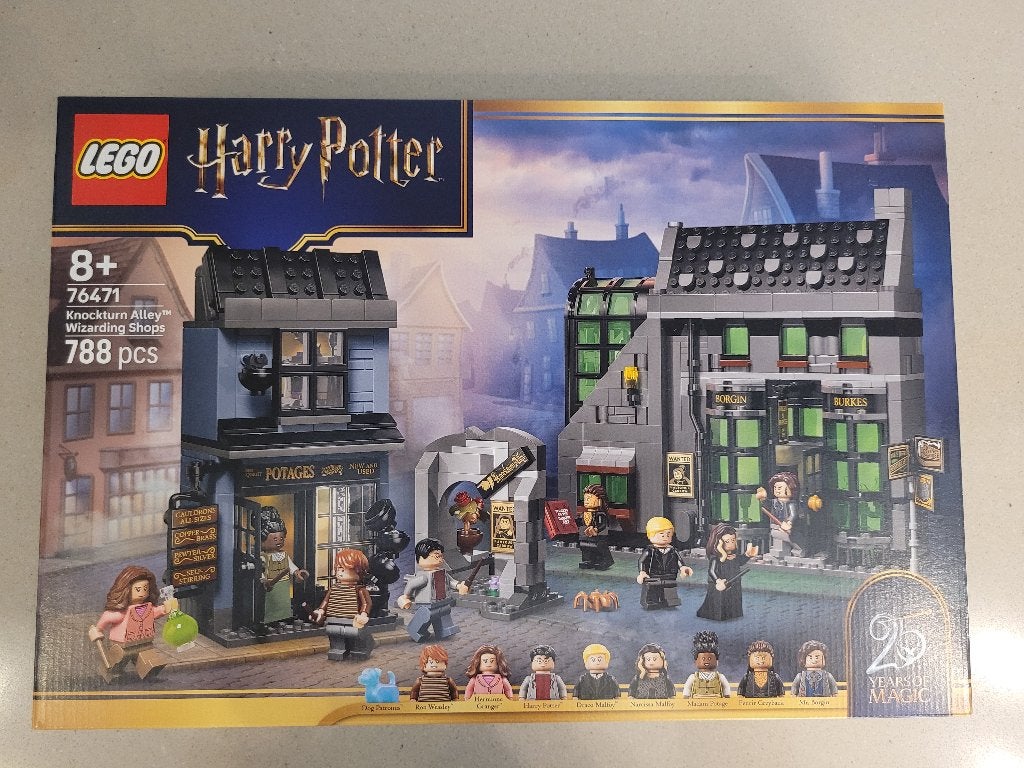 Lego Harry Potter 76471:Boutiques de l’Allée des Embrumes, Neuf, Enlèvement ou Envoi, Lego, Ensemble complet