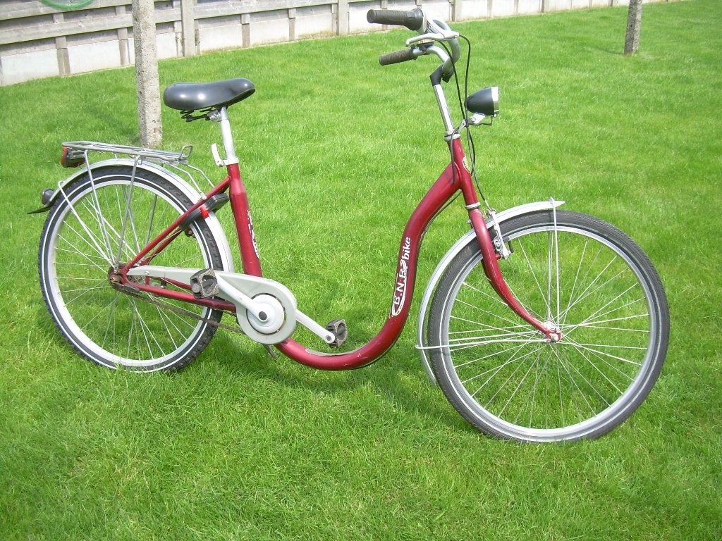 damesfiets met lage instap, fiets rekken, Fietsen en Brommers, Ophalen, Gebruikt, Versnellingen