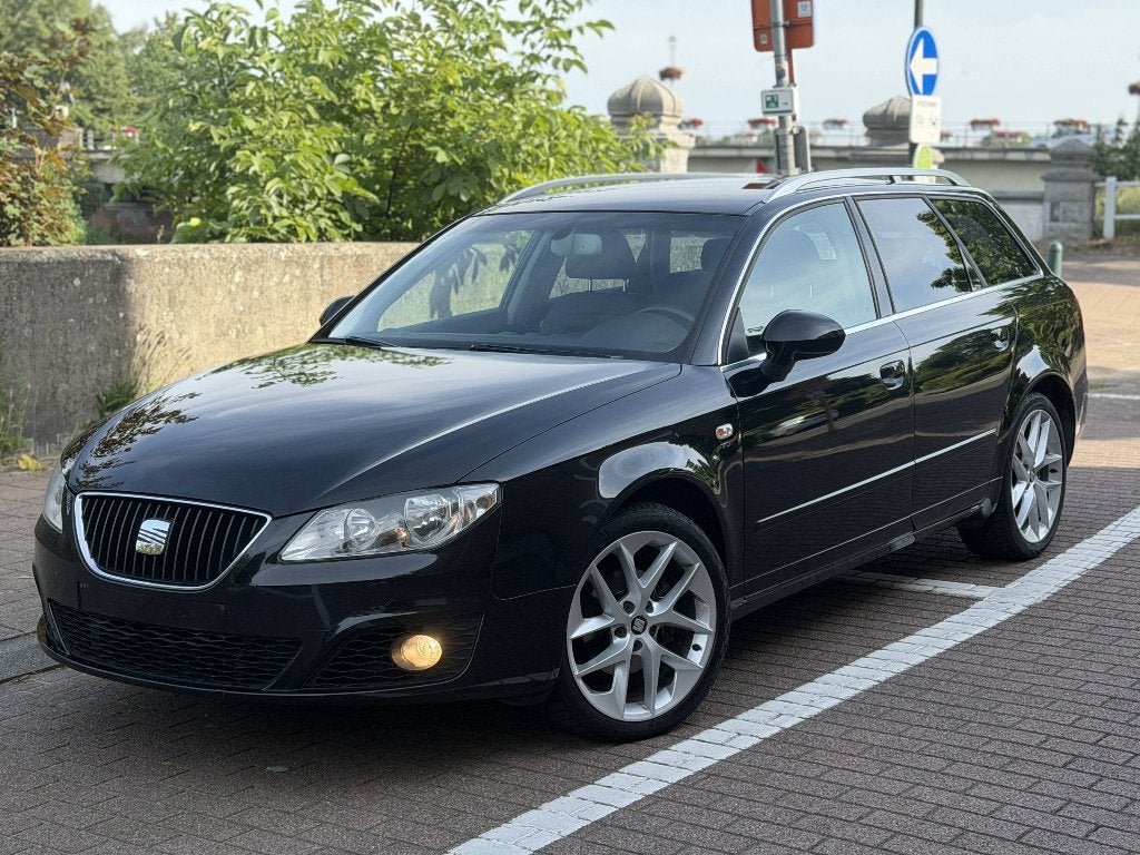 Seat Exeo ST 2.0TDI 143PK Automaat Leder Navi Euro5, Autos, Seat, Cuir, Euro 5, Achat, Entreprise