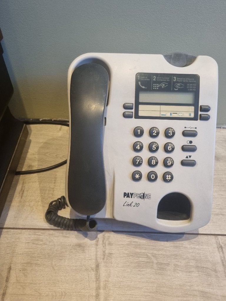 telefoon Payphone link 20, Telecommunicatie, Ophalen