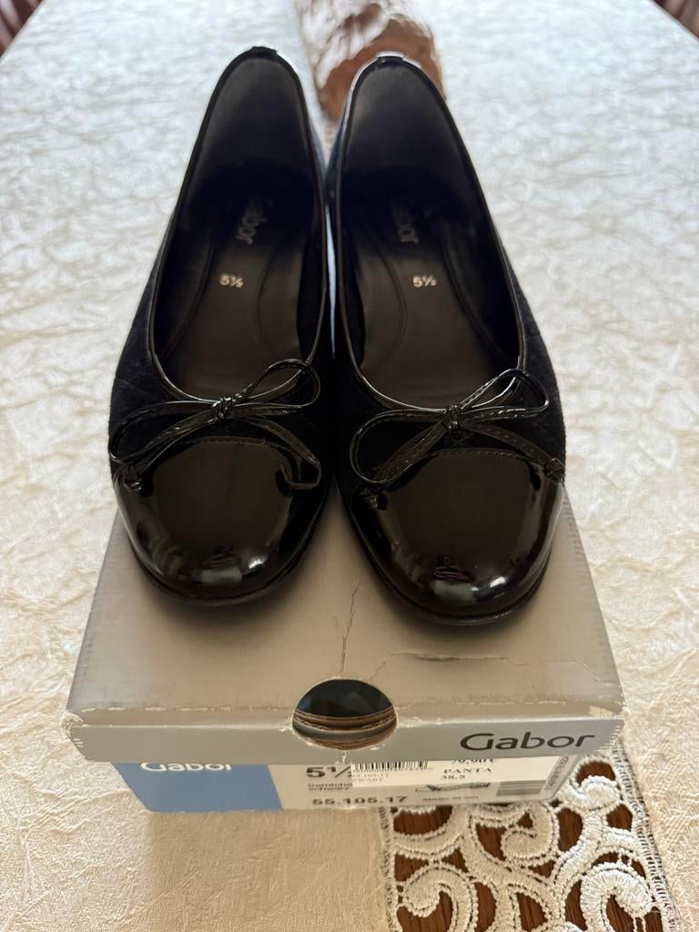 Ballerina’s Gabor, Kleding | Dames, Schoenen, Ophalen, Gedragen, Zwart, Ballerina's
