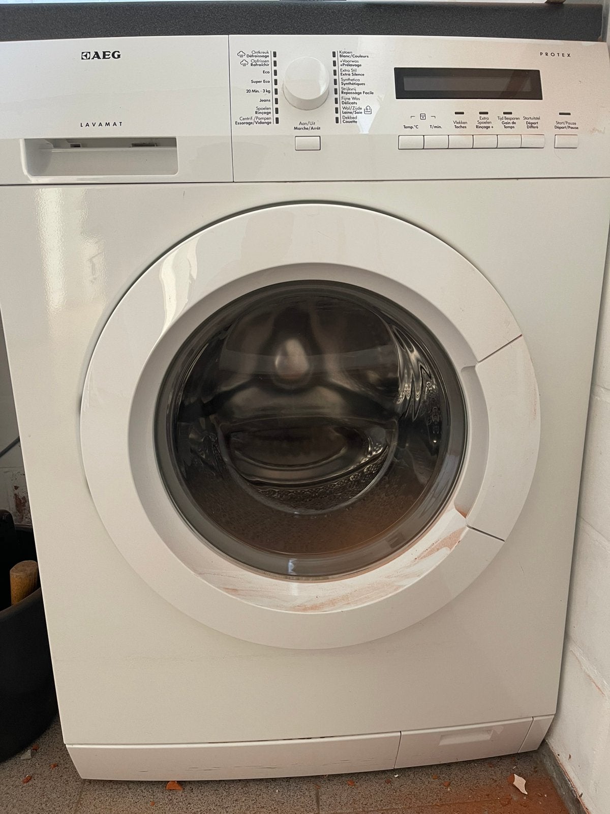 TE KOOP AEG wasmachine en droogkast, Ophalen, Zo goed als nieuw