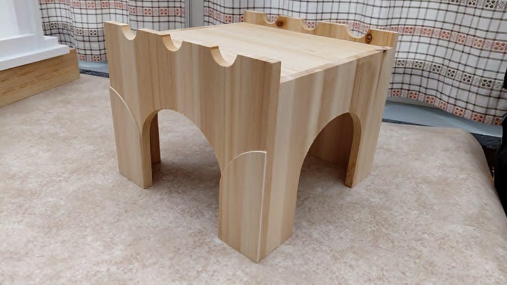 houten huisje voor knaagdieren, Dieren en Toebehoren, Knaagdieren en Konijnen | Toebehoren, Ophalen of Verzenden, Nieuw