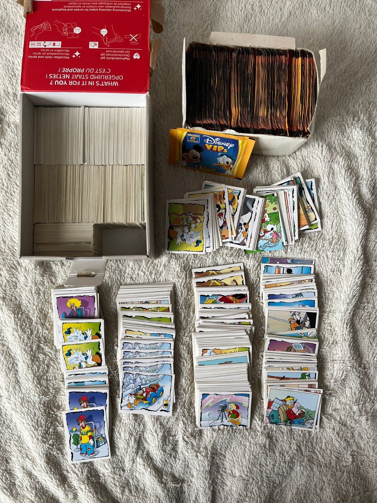 Disney vips en Walibi stickers, Ophalen, Zo goed als nieuw, Meerdere stickers