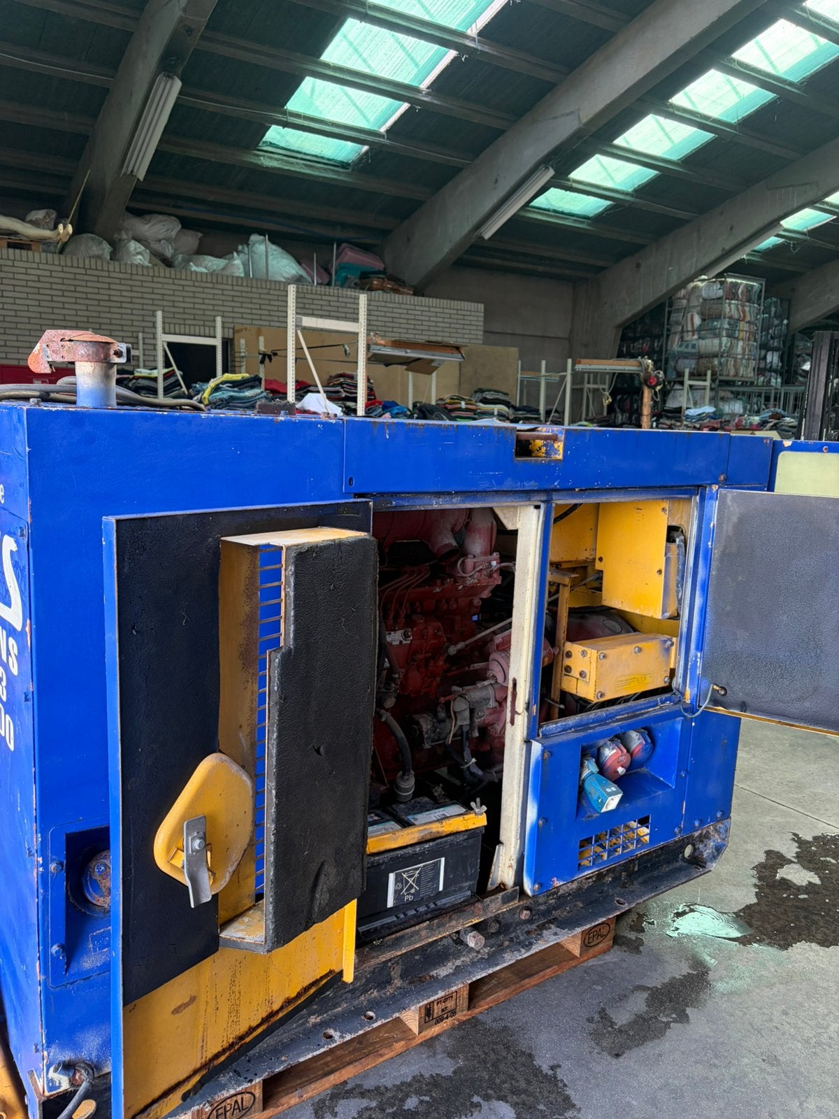 DEUTZ MOTORGENERATOR VAN 50 KVA, Ophalen, Zo goed als nieuw