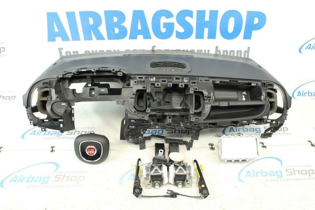 Airbag kit - Tableau de bord noir Fiat 500L (2012-....), Enlèvement ou Envoi, Utilisé