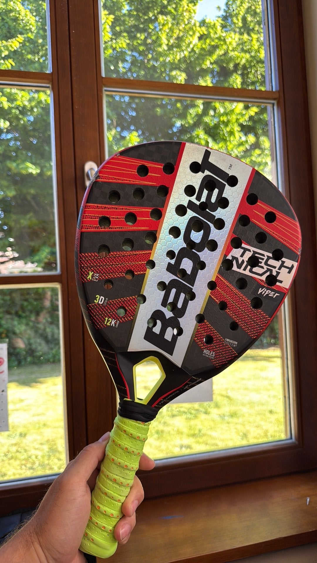 Babolat Technocal Viper (krassen maar goede staat), Enlèvement ou Envoi, Utilisé