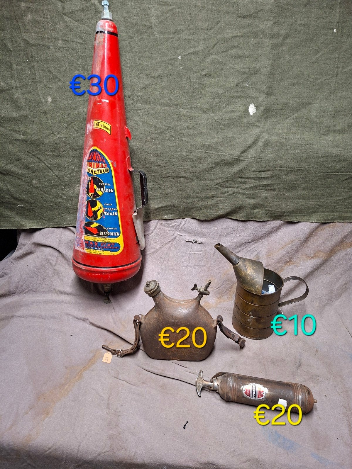Brandblusser..., Ophalen