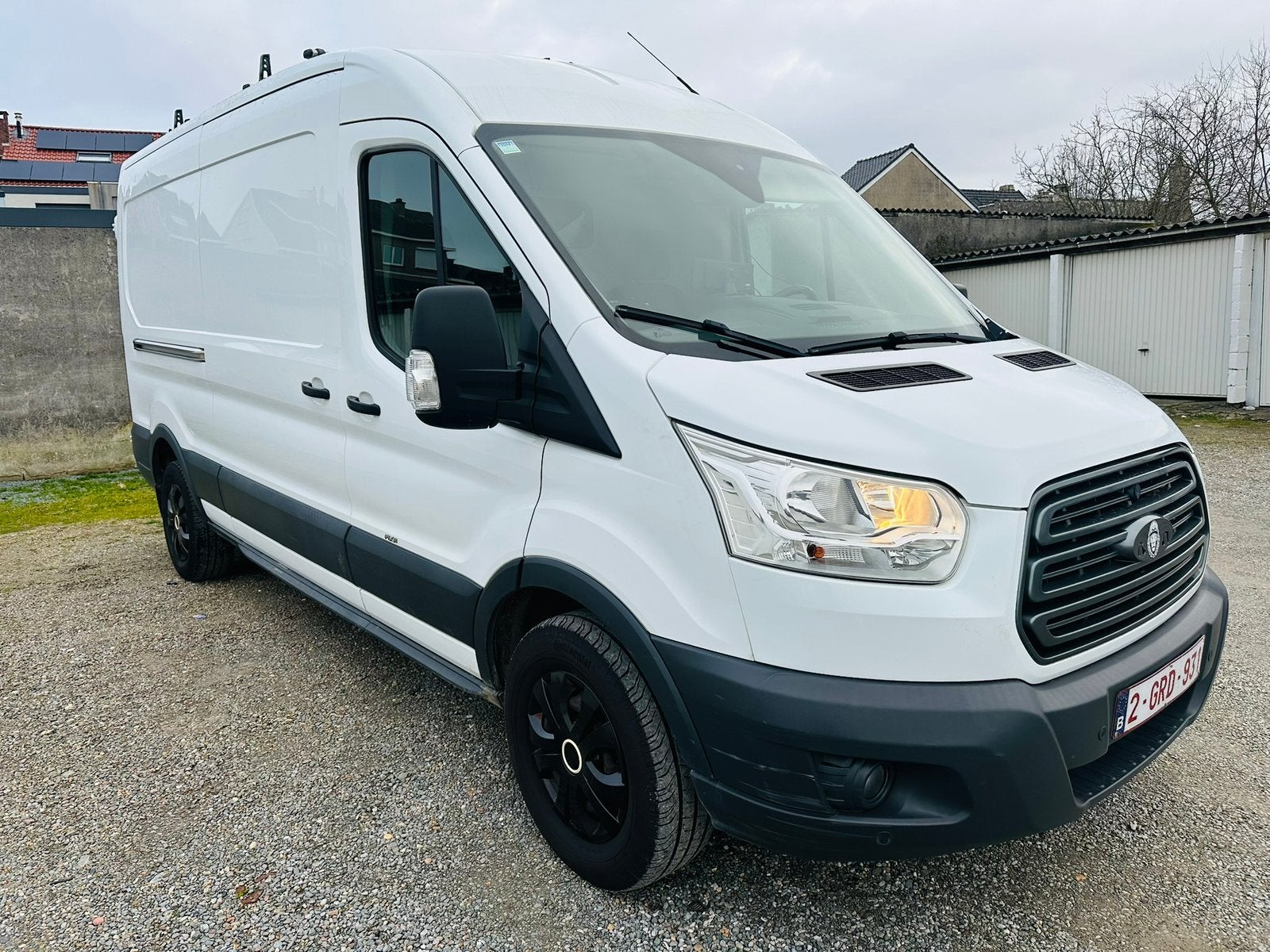 FORD TRANSIT 2.0 TDCI L3H2 80.000 KM 2017 11.985€ +TVA, Autos, Camionnettes & Utilitaires, Achat, Euro 6, Entreprise, 3 places