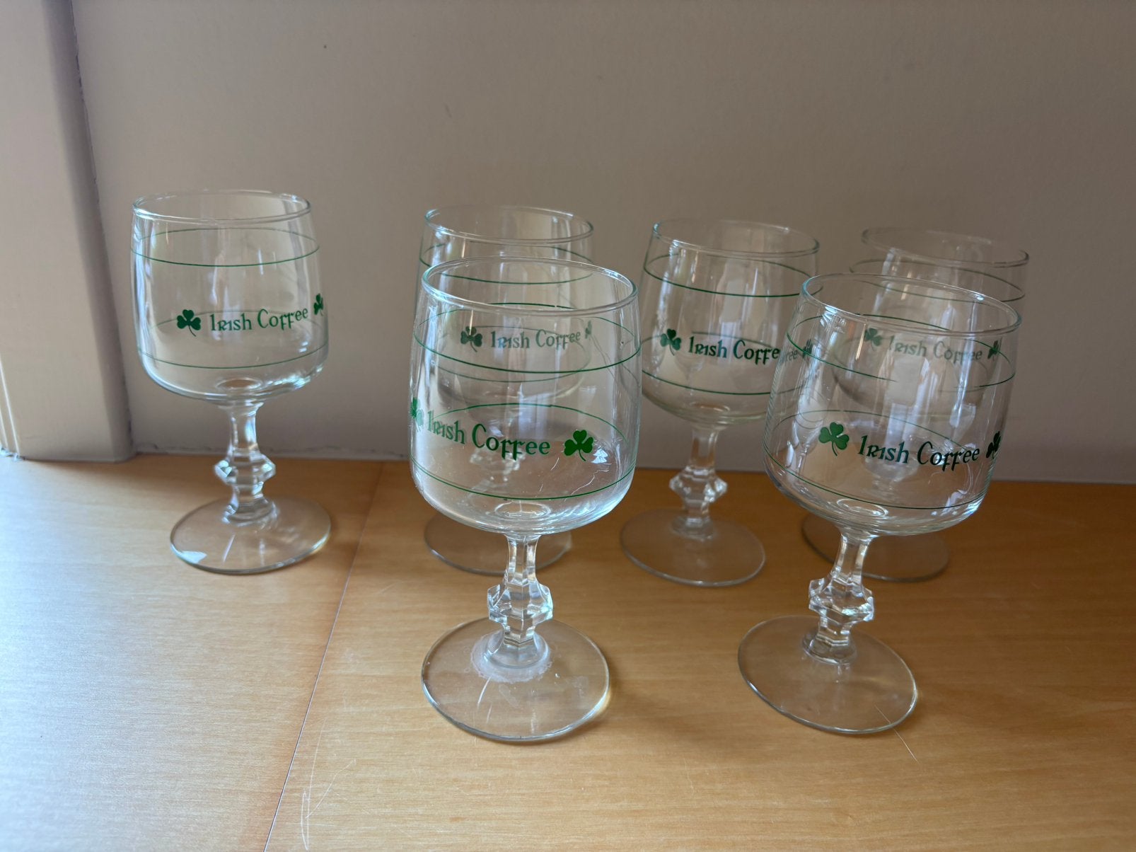Irish coffee glazen, Verzamelen, Glas en Drinkglazen, Ophalen of Verzenden, Zo goed als nieuw