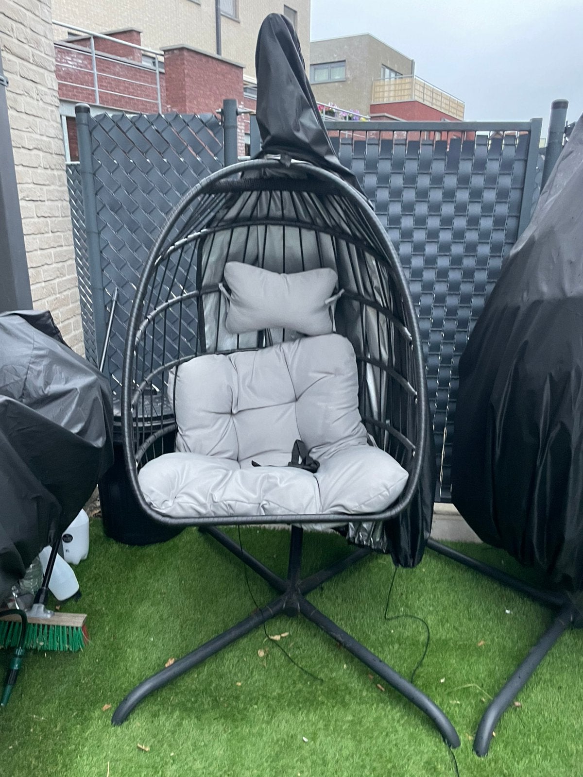 Hangstoel Nieuw, Tuin en Terras, Tuinstoelen, Ophalen of Verzenden, Zo goed als nieuw