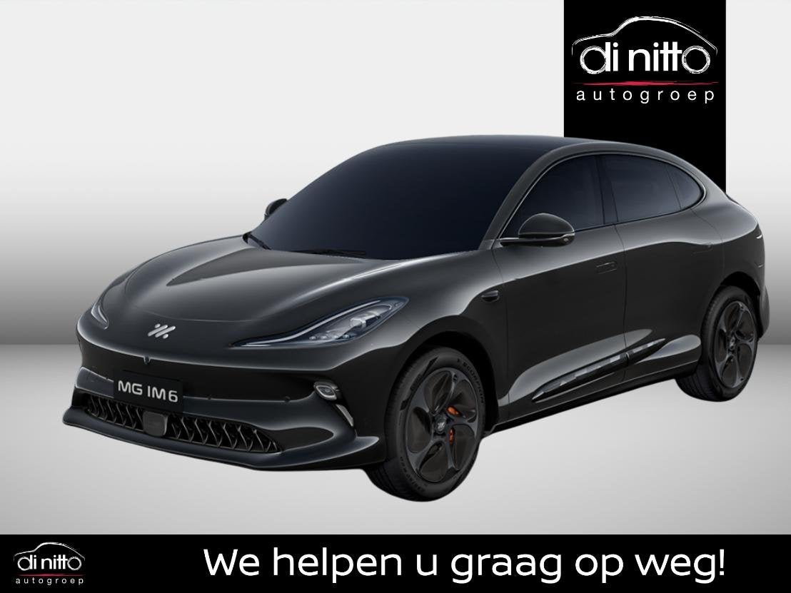 MG IM6 100 kWh Long Range, Auto's, MG, Automaat, Stof, 408 pk, Zwart