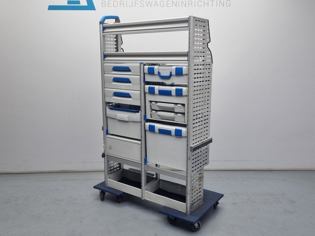 Sortimo bedrijfswagen inrichting bedrijfswageninrichting
