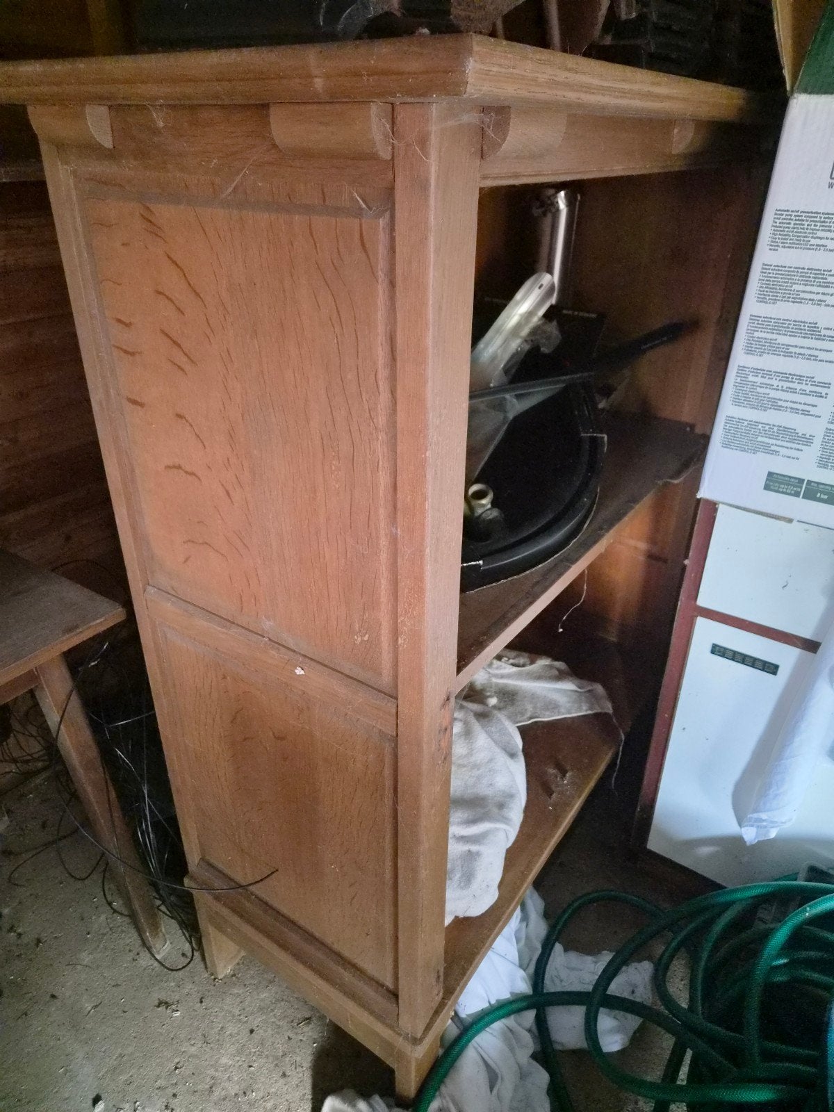 oude houten kast, Antiek en Kunst, Ophalen