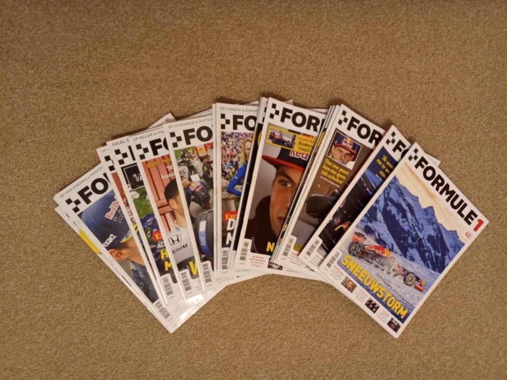 Formule 1 magazine, Verzamelen, Automerken, Motoren en Formule 1, Ophalen of Verzenden, Zo goed als nieuw, Formule 1