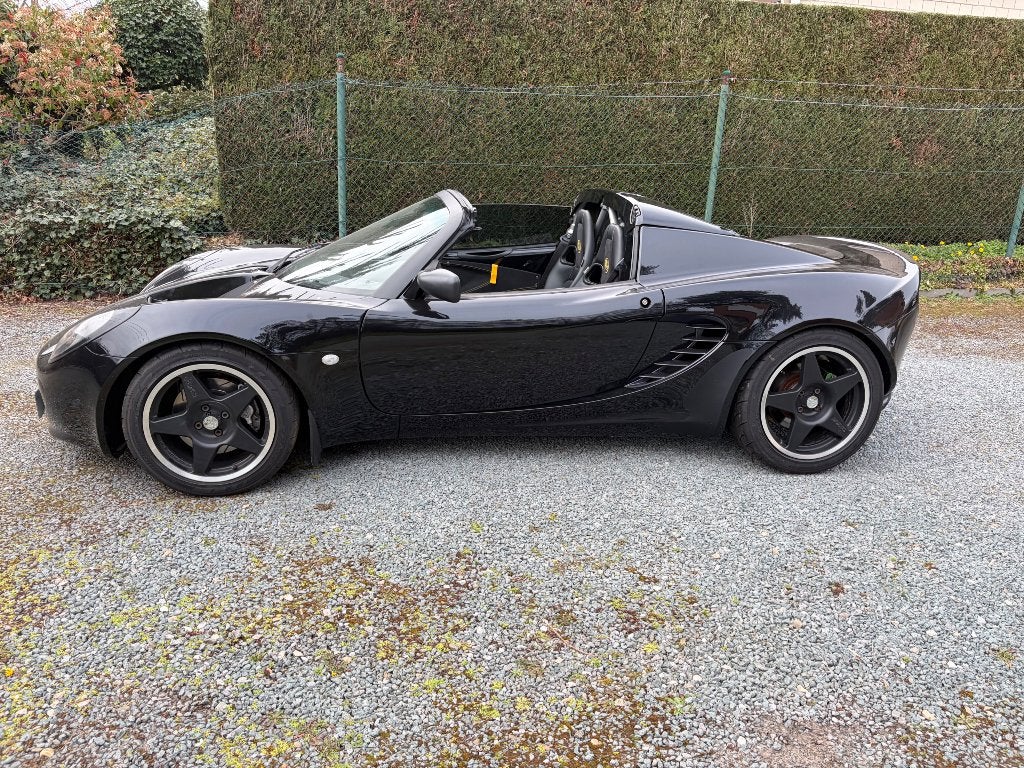 Lotus Elise K20 Honda motor swap Supercharged Exige Circuit, Achterwielaandrijving, Zwart, 4 cilinders, Cabriolet