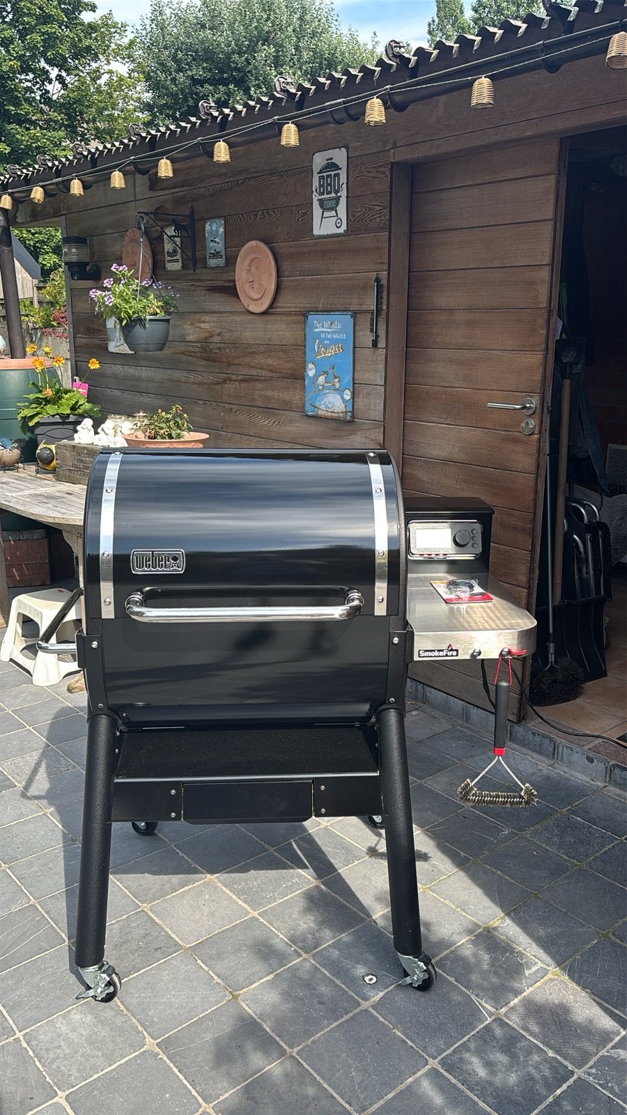 Weber Smokefire gen 2 in perfecte staat, Ophalen, Zo goed als nieuw