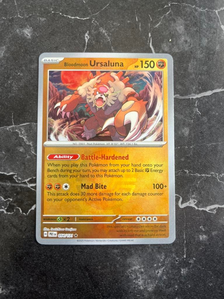 Ursulana 054/131 Pokeball Prismatic Evolutions, Ophalen of Verzenden, Zo goed als nieuw