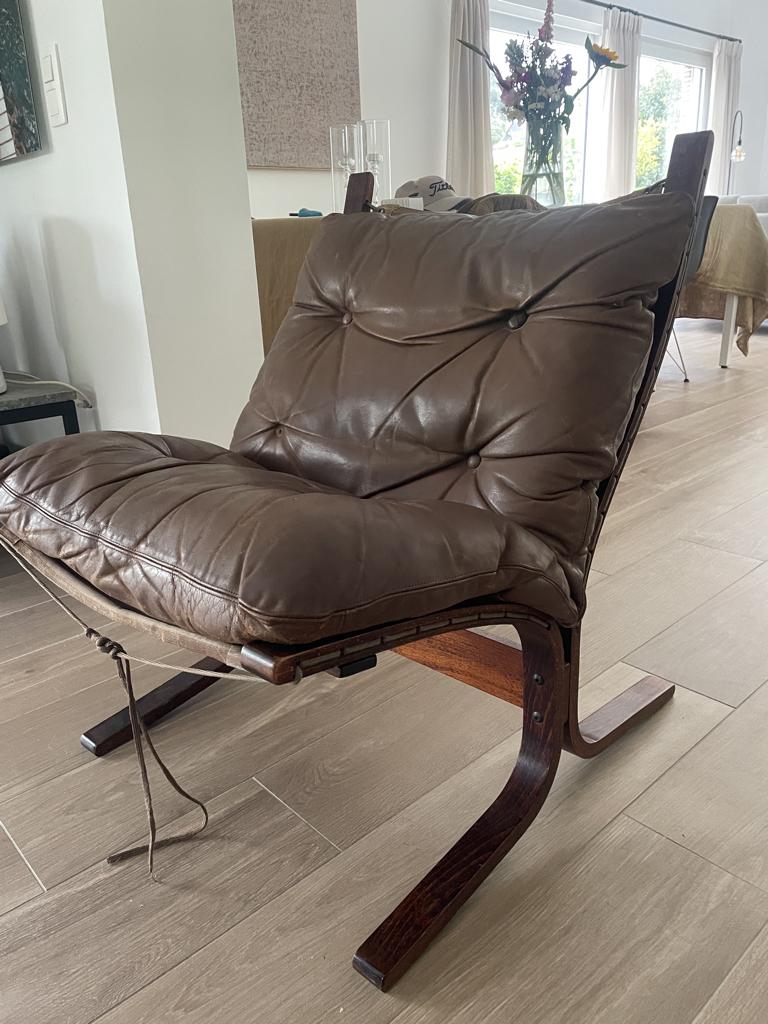 2 zetels vintage, Ophalen, Gebruikt, Eenpersoons, Minder dan 150 cm