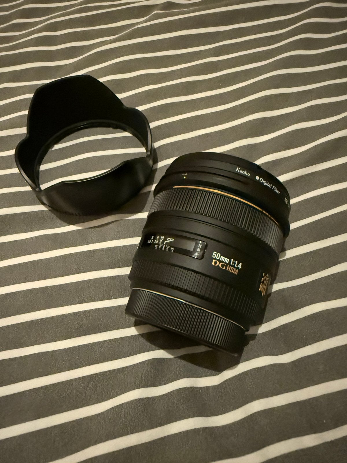 Sigma DG 50 mm f1.4 HSM voor Canon, Ophalen of Verzenden, Zo goed als nieuw