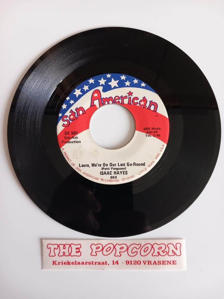 ISAAC HAYES. LAURA. R&B 1970 USA 45T
