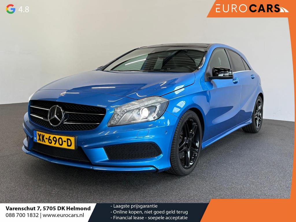 Mercedes-Benz A-klasse 250 Sport Ambition Automaat Panoramad, Auto's, Mercedes-Benz, 1345 kg, Gebruikt, 4 cilinders, Blauw