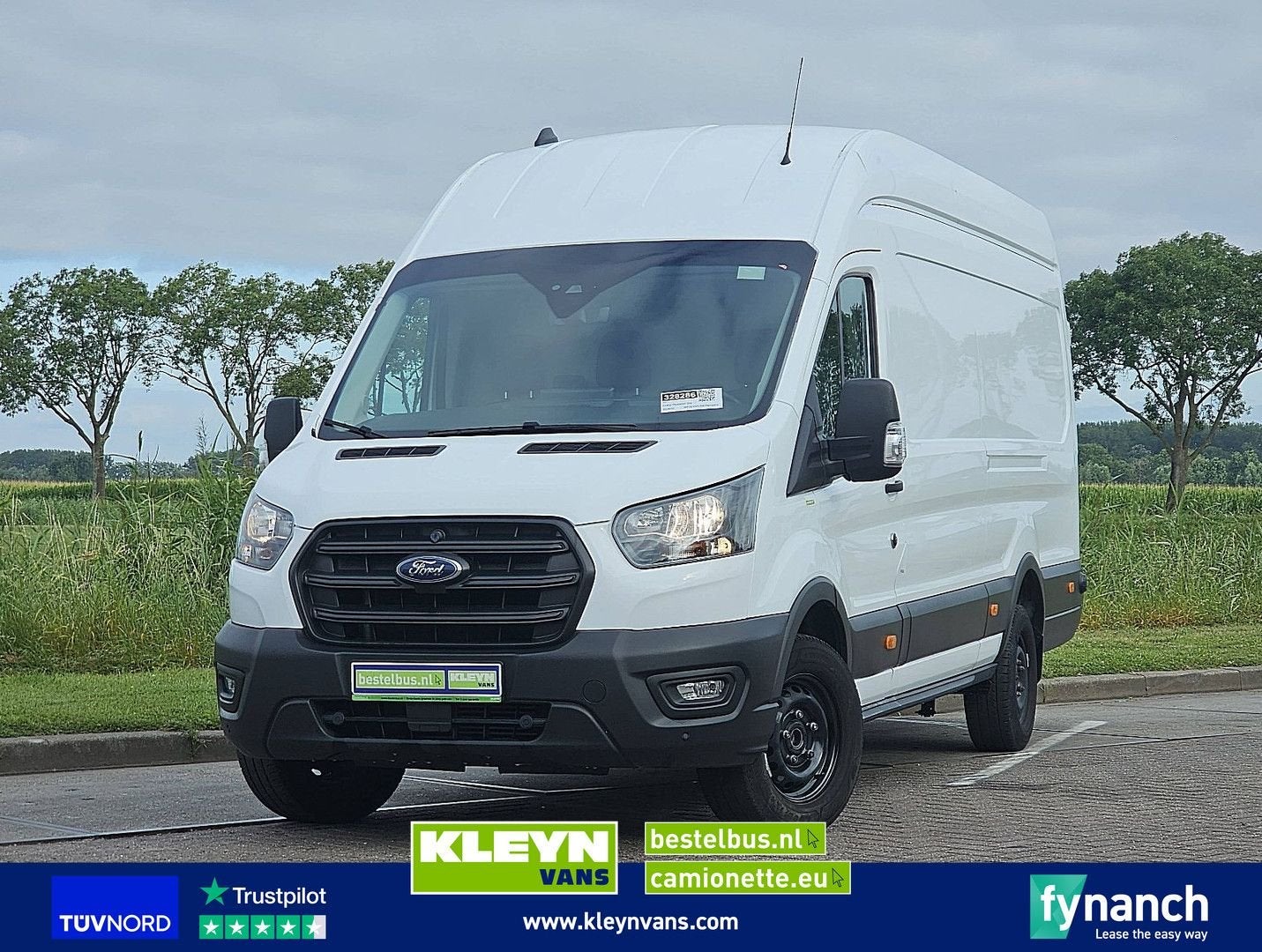 Ford TRANSIT 350 L4H3 Navi Camera, Auto's, Bestelwagens en Lichte vracht, Wit, Bedrijf, Ford, Te koop