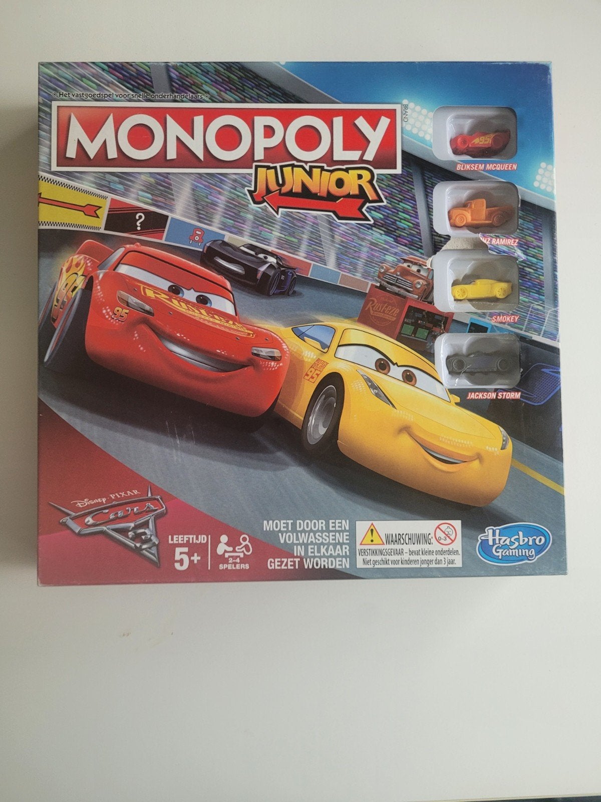 monopolie junior cars, Enlèvement