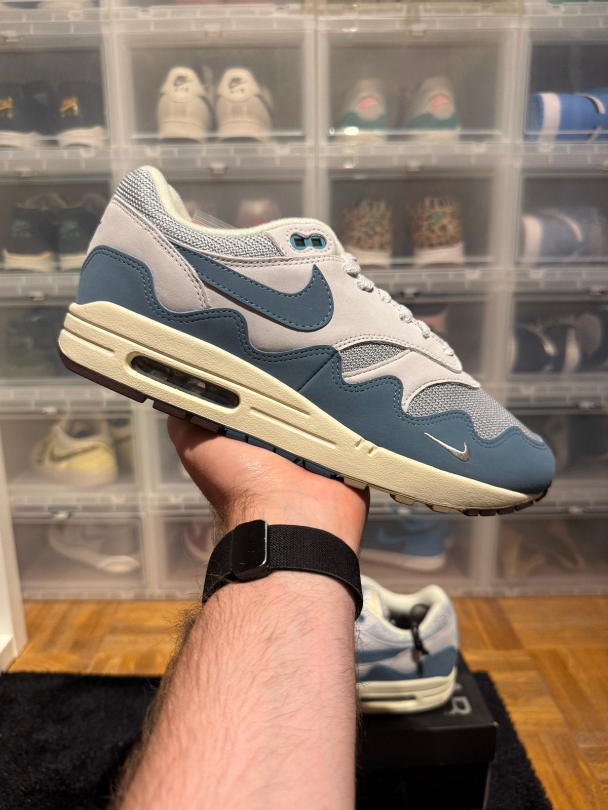 Nike Air max 1 x Patta noose aqua maat 42,5, Vêtements | Hommes, Chaussures, Neuf, Baskets, Bleu, Enlèvement ou Envoi