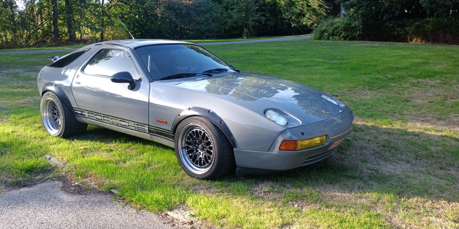 Porsche 928 s4, Autos, Cuir, Argent ou Gris, Achat, Noir