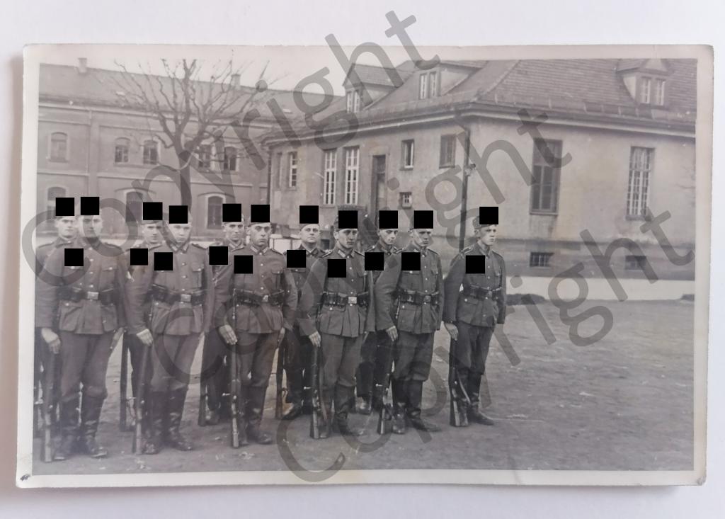 Foto 1939 - Duitse soldaten in barakken, Verzamelen, Ophalen of Verzenden, Overige soorten, Foto of Poster