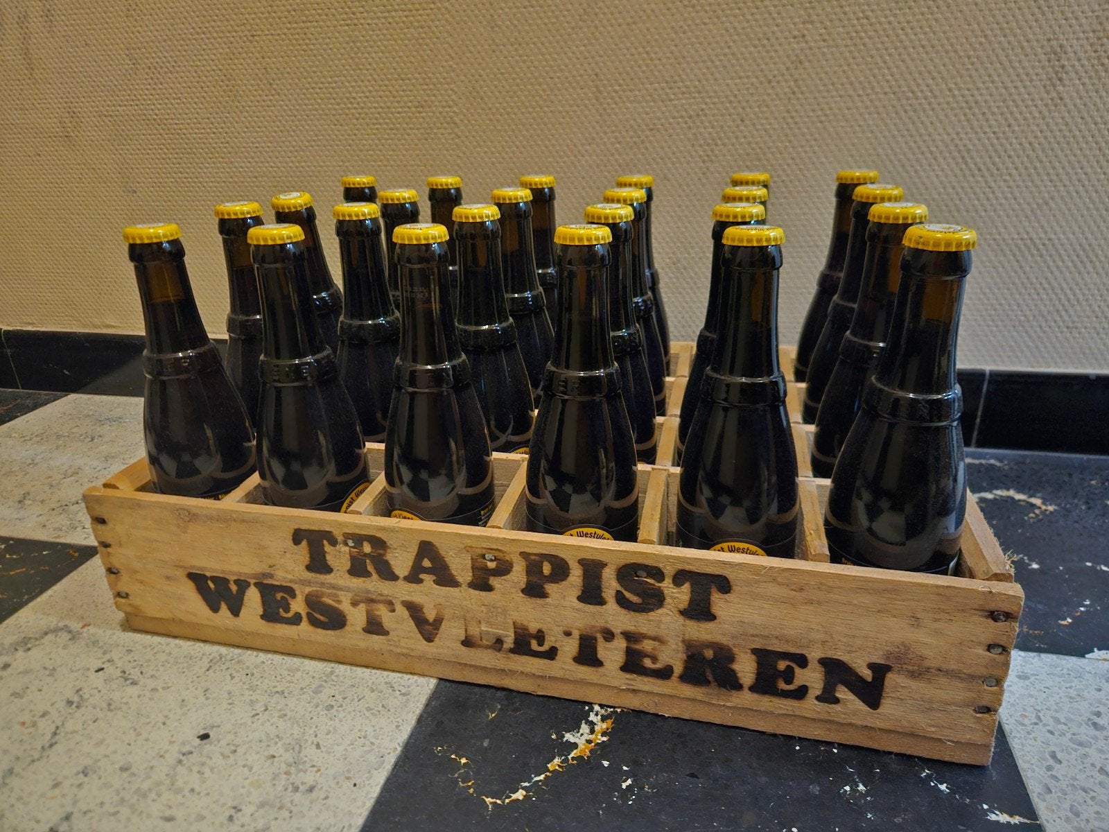 Westvleteren 12, Ophalen