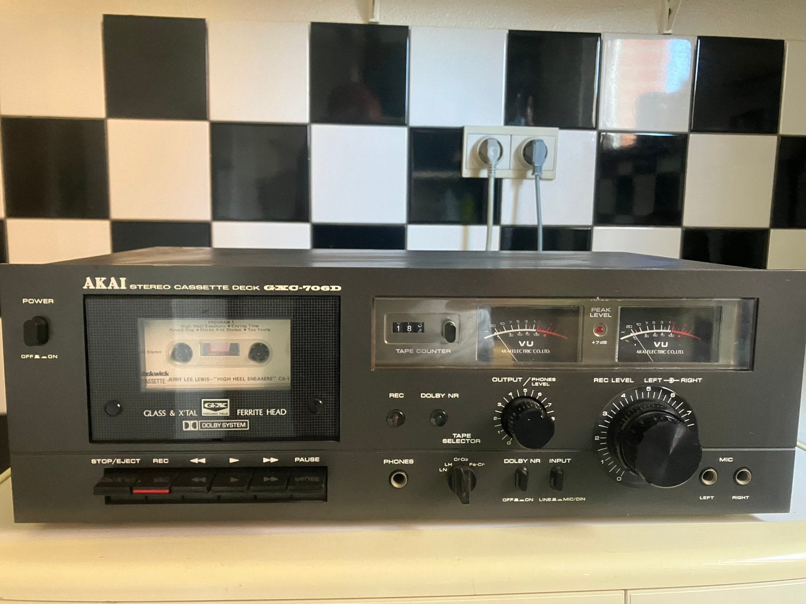 Akai cassettedeck., Audio, Tv en Foto, Cassettedecks, Ophalen of Verzenden, Enkel, Akai