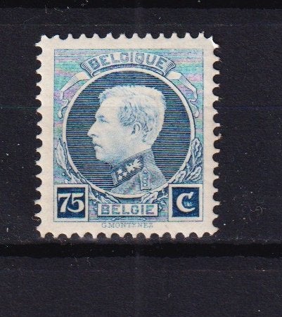 Belgique 1922 Type Montenez COB 213B dentelure 12.5 x 12.5, Neuf, Non oblitéré, Maison royale, Envoi