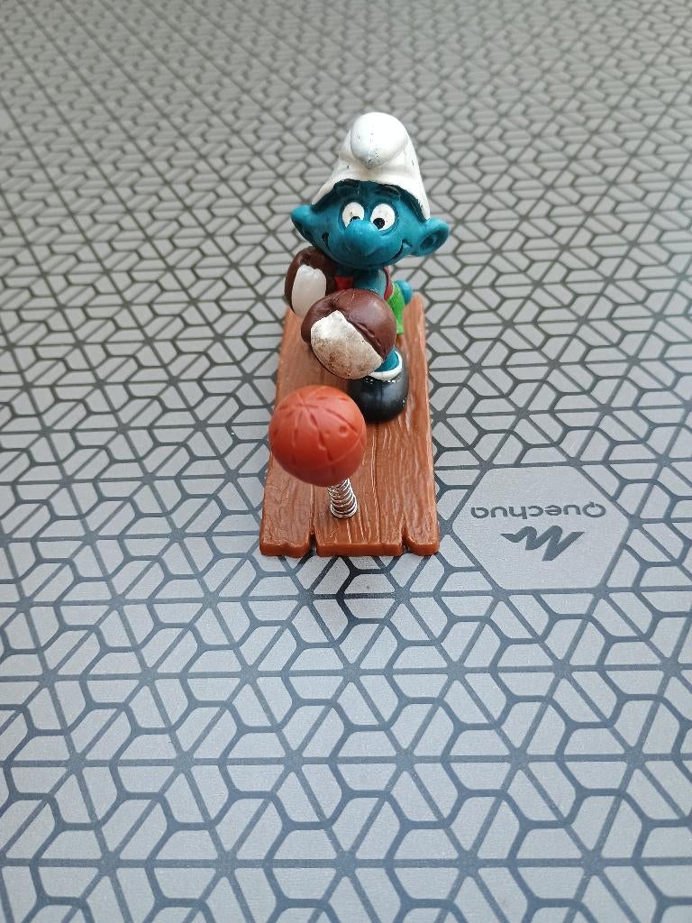 Supersmurf  Bokser 4.0508, Verzamelen, Ophalen of Verzenden, Gebruikt, Overige Smurfen, Poppetje, Figuurtje of Knuffel