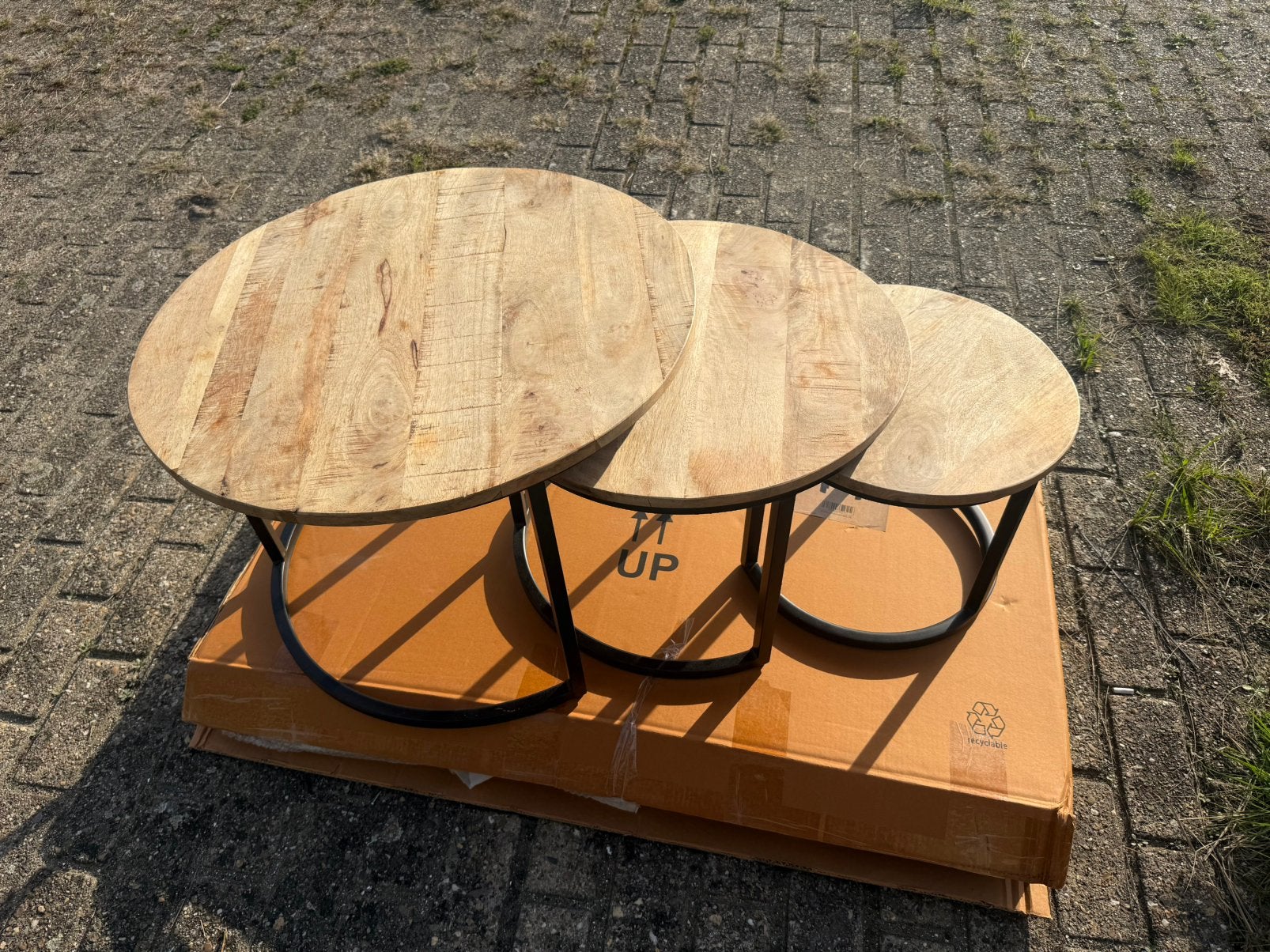 Salontafel 3 delig, Huis en Inrichting, Ophalen, Zo goed als nieuw