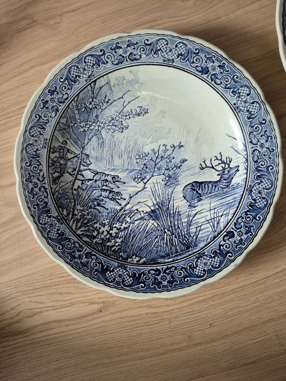assiette ancienne, Antiquités & Art, Antiquités | Céramique & Poterie, Enlèvement