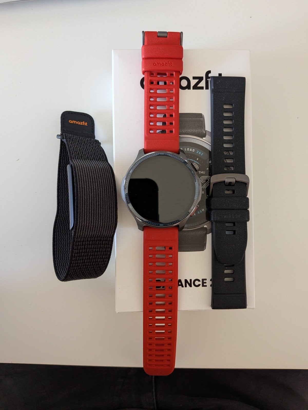 Amazfit Helio Strap + Amazfit Balance 2, Ophalen of Verzenden, Hoogte, Zo goed als nieuw, Amazfit