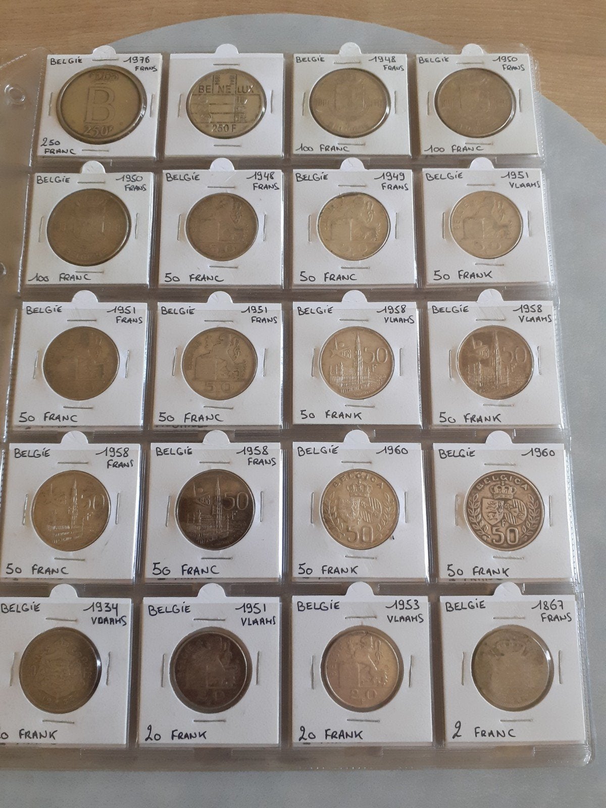 groot lot zilver munten, Timbres & Monnaies, Enlèvement, Argent, Série, Argent