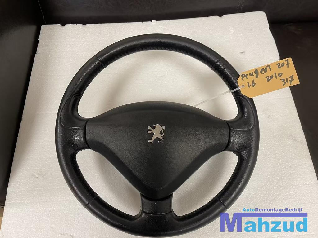 PEUGEOT 207 Leer stuurwiel stuur met airbag, Taurusavenue 1
2132 LS  Hoofddorp, NL, Gebruikt, Contact.group@renault.com, Stellantis N.V.