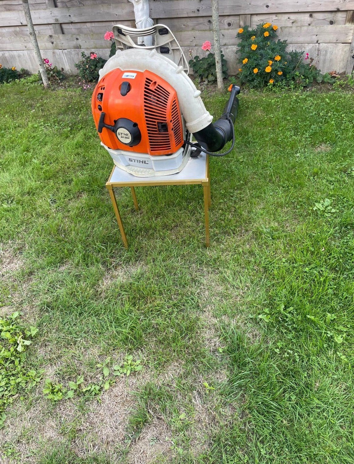 STIHL br 550, Tuin en Terras, Ophalen