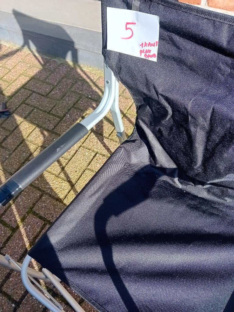 Kalve regisseurstoel Ikea ( 2 stuks ), Tuin en Terras, Tuinstoelen, Ophalen, Gebruikt, Aluminium, Inklapbaar