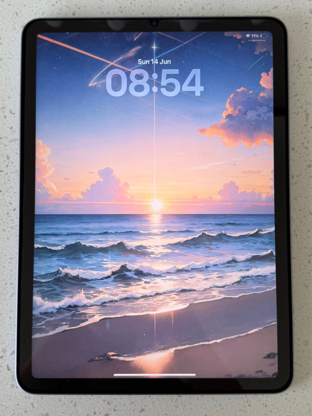 Ipad Air 10.9” in Purple (2022), Computers en Software, Apple iPads, Gebruikt, Overige kleuren, Apple iPad Air, 64 GB