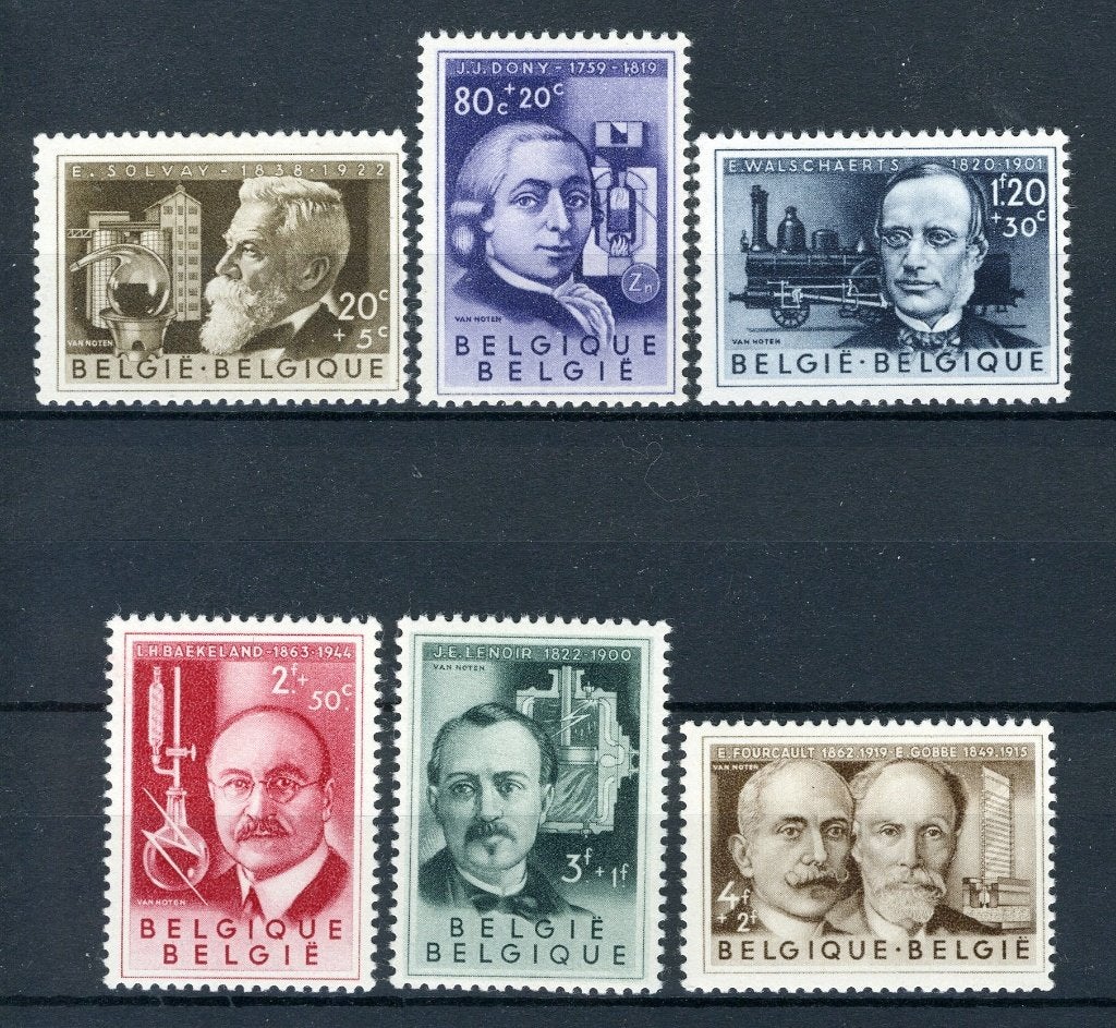 (B) 973/978 MNH 1955 - Culturele uitgifte., Verzenden, Postfris, Postfris