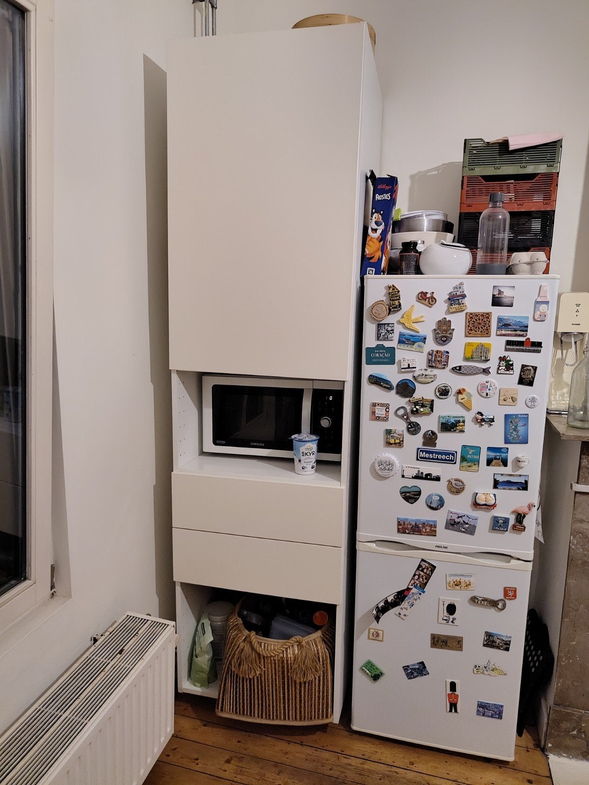 Ikea Kast, Ophalen
